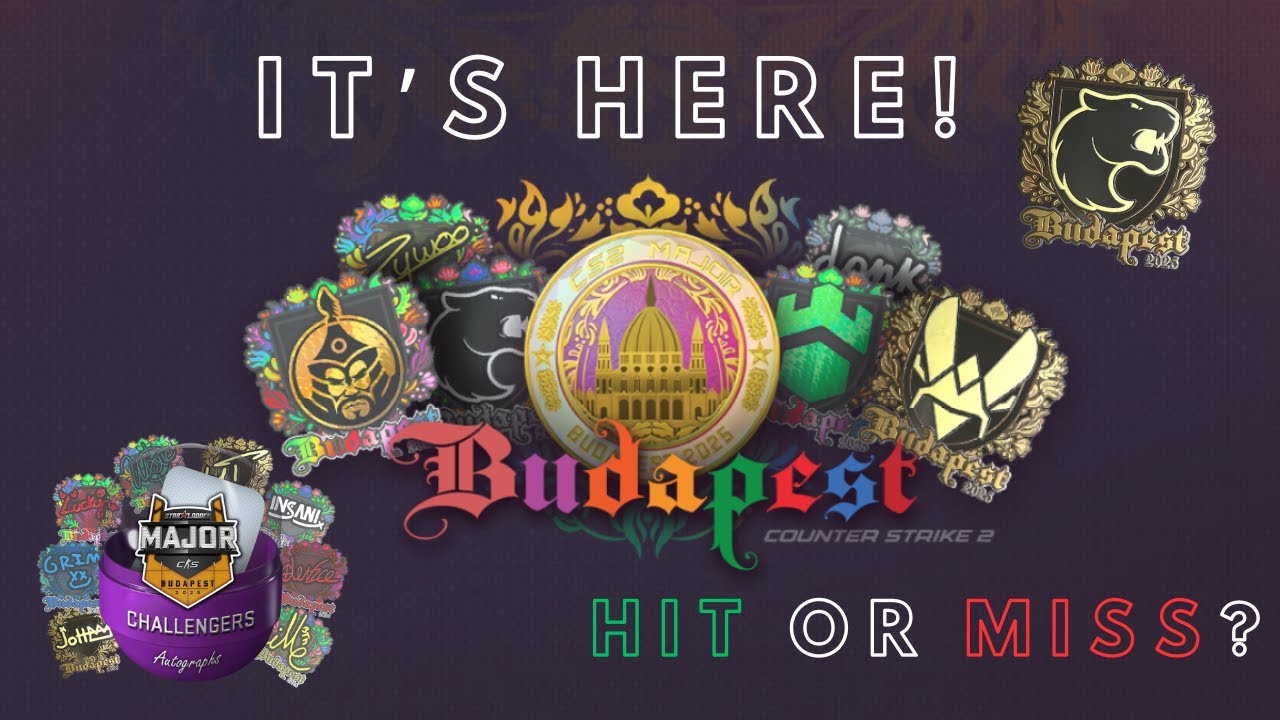 Budapest Major stickers are here! sneak peek
