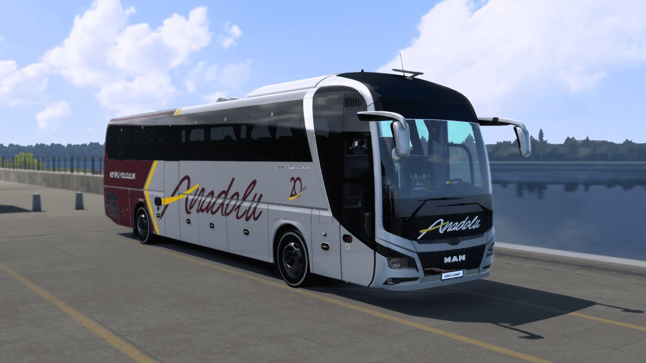 New Man Lion’s Coach 2023 | Ets 2 Mods 1.51