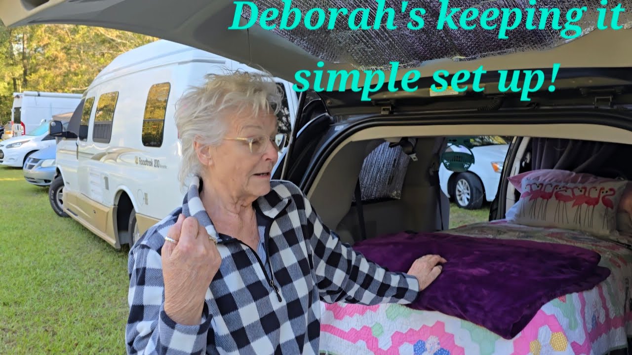 Deborah's keeping it simple Van Tour