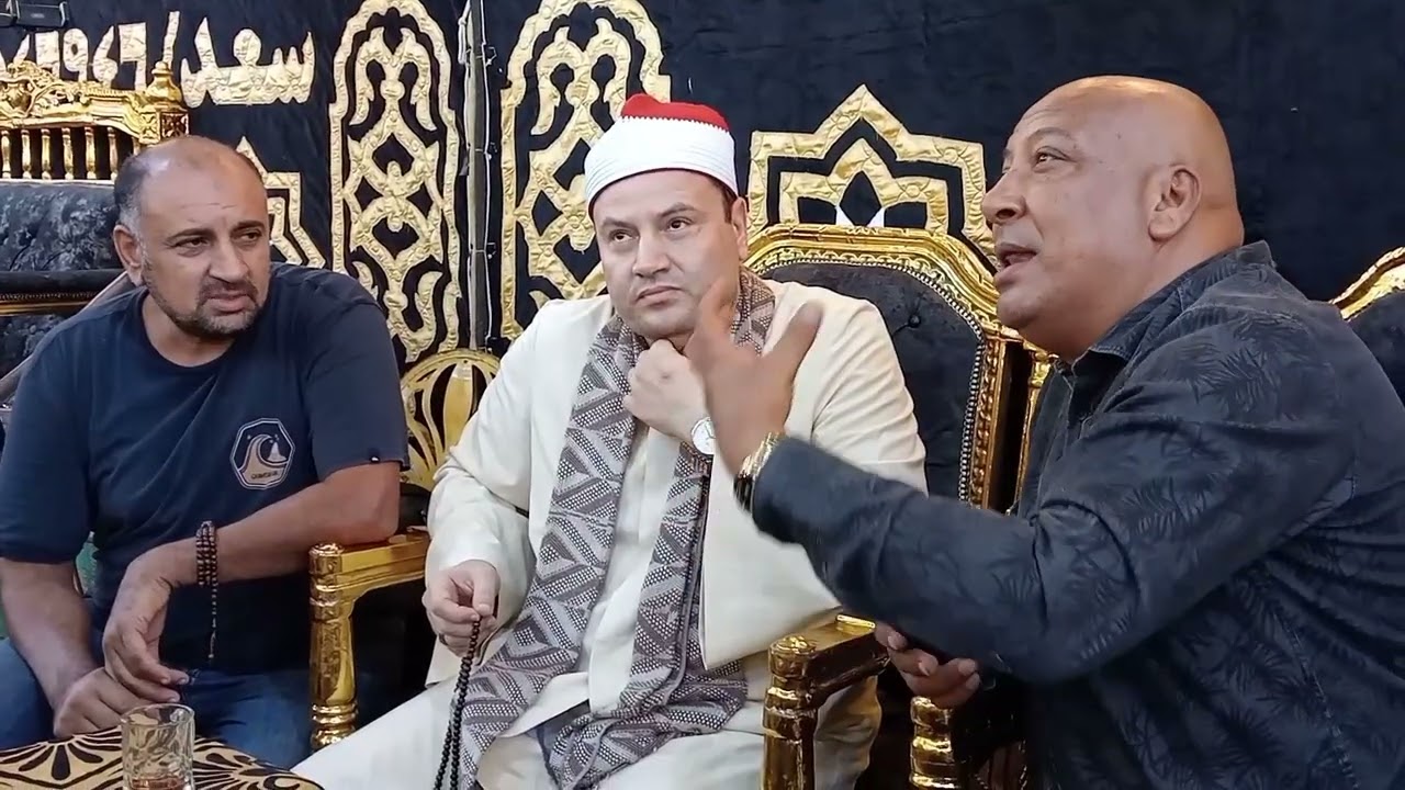 لقاء يجمع بين الأحباب|| الشيخ محمود محمد صابر والإعلامى الكبير أبو عمرو وكلمات مؤثره 