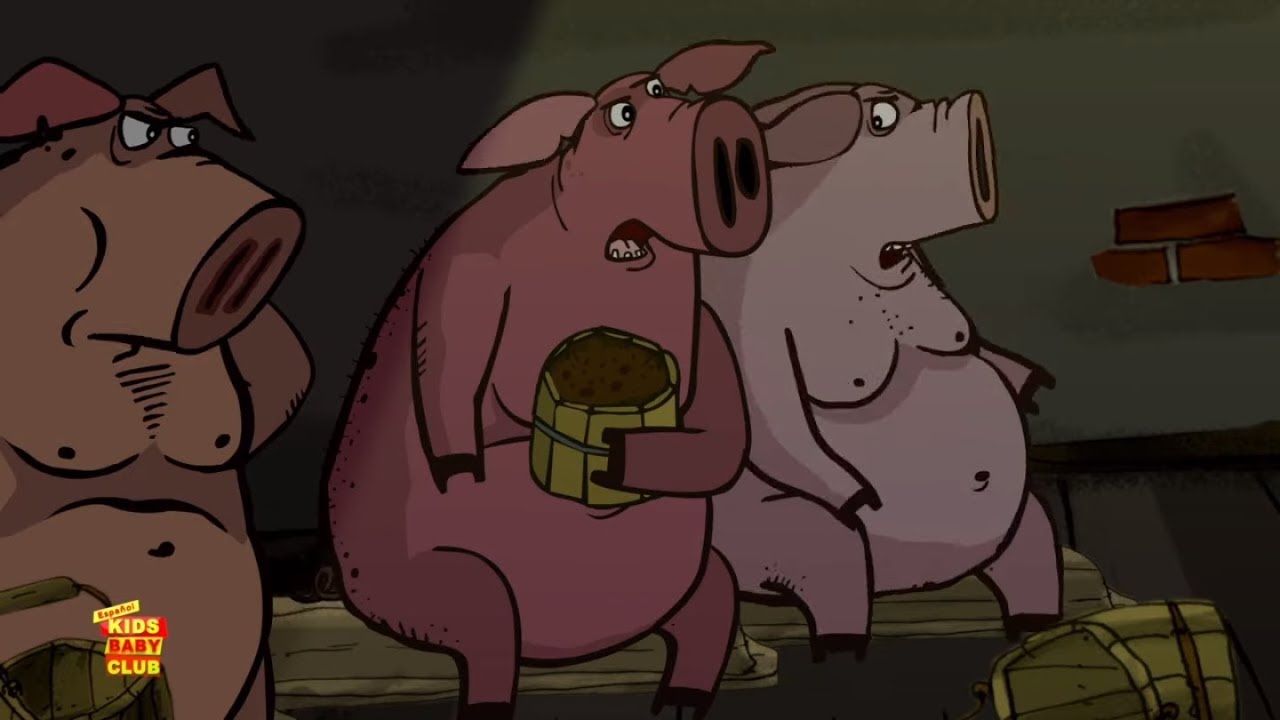 El Cerdito: Parte 2 | El Club De Pelea en español | dibujos animados | Piglet - Fight Club