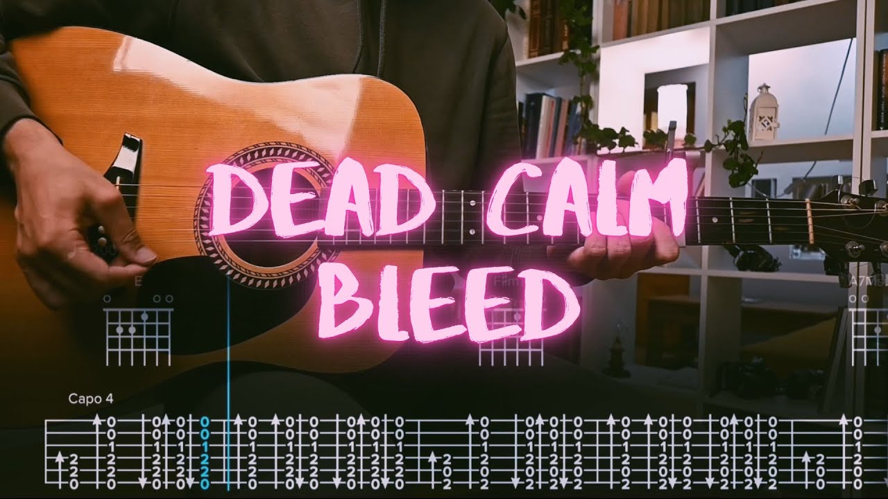 Bleed Dead Calm Сover / Guitar Tab / Lesson / Tutorial