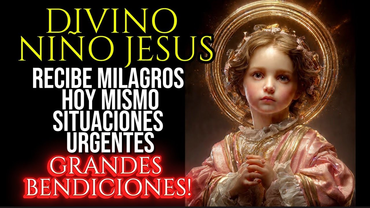 🙏 Cuando ya no hay salida:  Oración al Divino Niño Jesús en tiempos de angustia