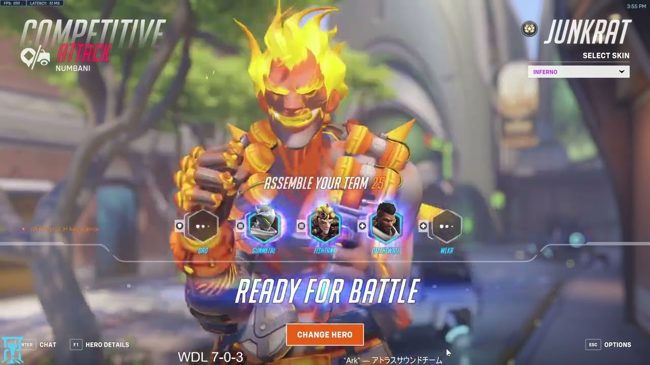 21K DMG! JUNKRAT MAIN - AQUAMARINE! AQUAMARINE JUNKRAT SEASON 10 TOP 500 GAMEPLAY