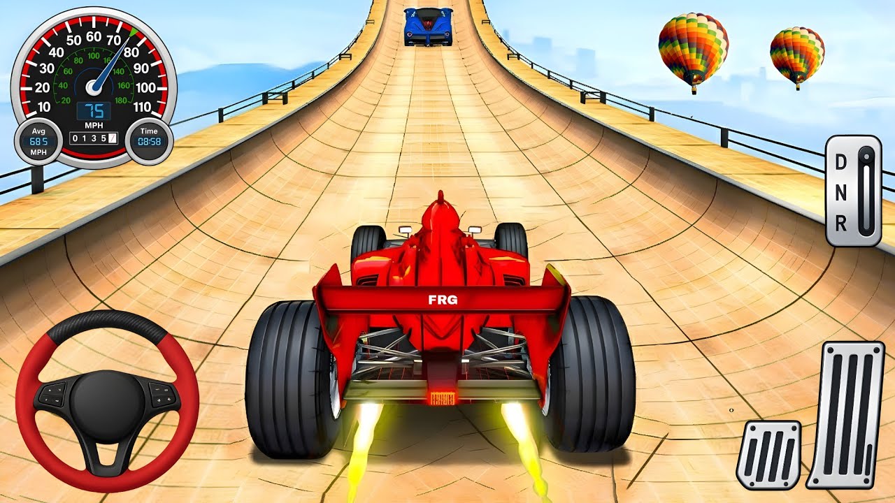 Ultimate Formula Car Racing Stunts 3D - Impossible Mega Ramp GT Car 3D - Android Gameplay #6