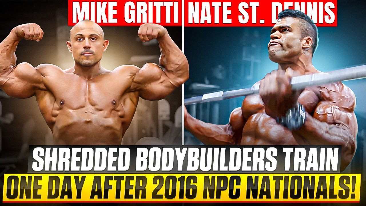 Insane Biceps | Mike Gritti and Nate St Dennis 1-Day Out 2016 NPC National Championships