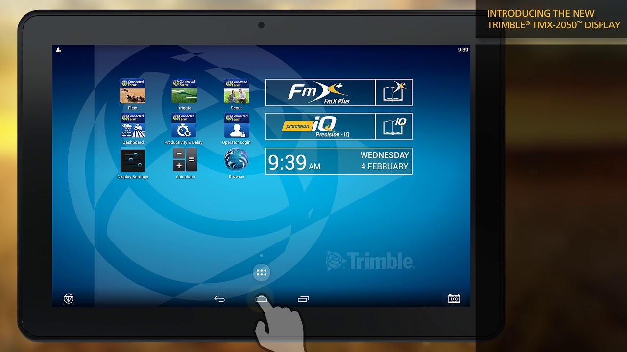 Trimble TMX-2050 Display