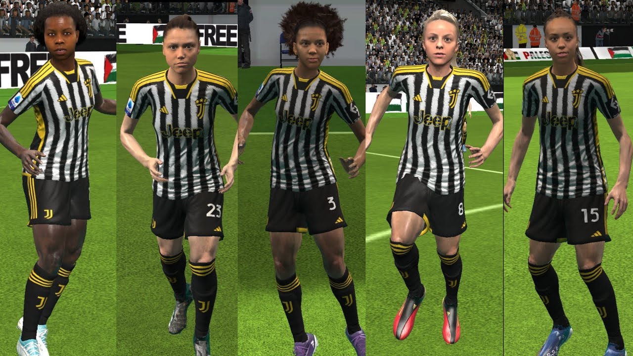 Facepack Juventus Woman || preview #fifa16 #fifa16offline #fifa16ultimateteam #facepack