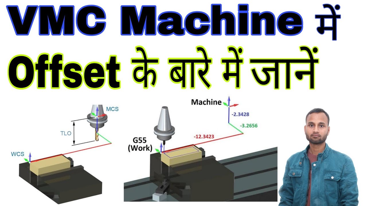 VMC Machine Offset | Vmc Machine के Offset के बारे में पूरी जानकारी Wear, Geometry,Work Coordinate