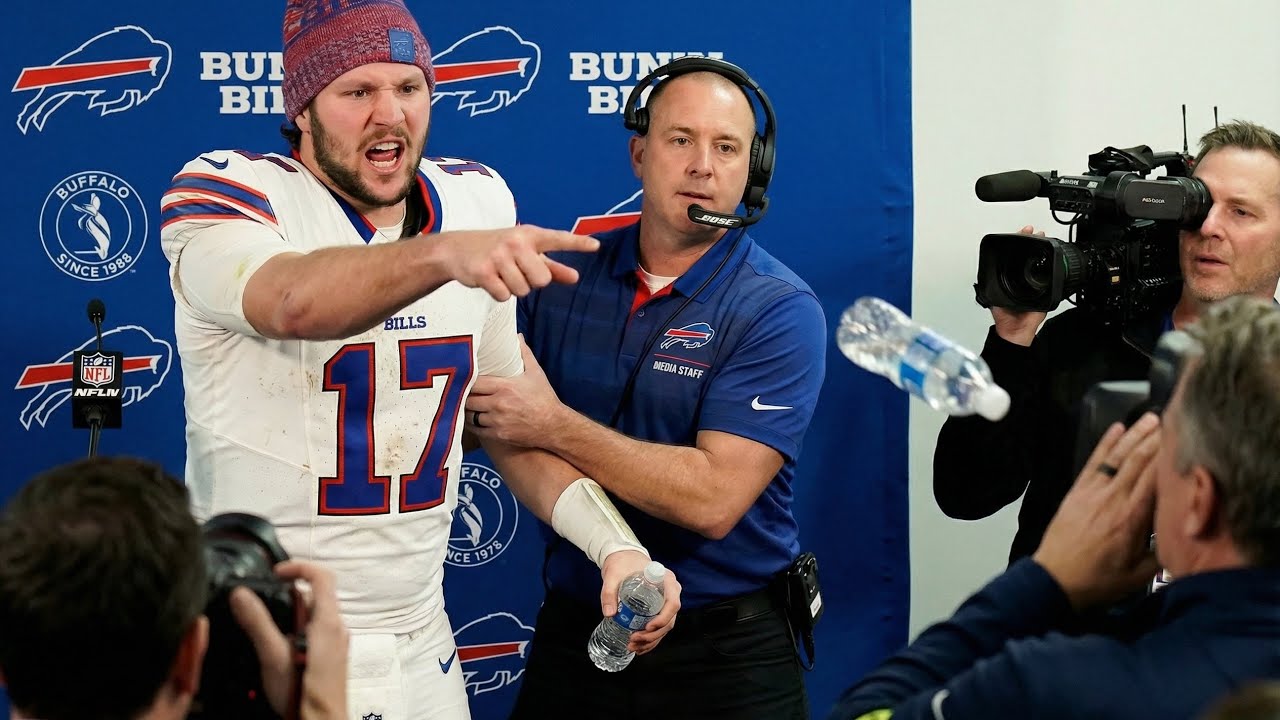 Josh Allen CHECKS Reporter Who Blamed Him for the Loss 😱🔥