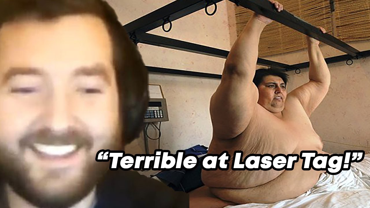 Taylor hilariously roasts a 1200lb man