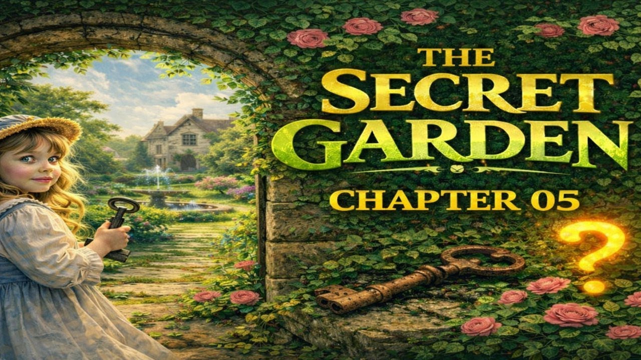 The Secret Garden - Chapter 05 - THE CRY IN THE CORRIDOR #EnglishStory #boringstory  #foryou