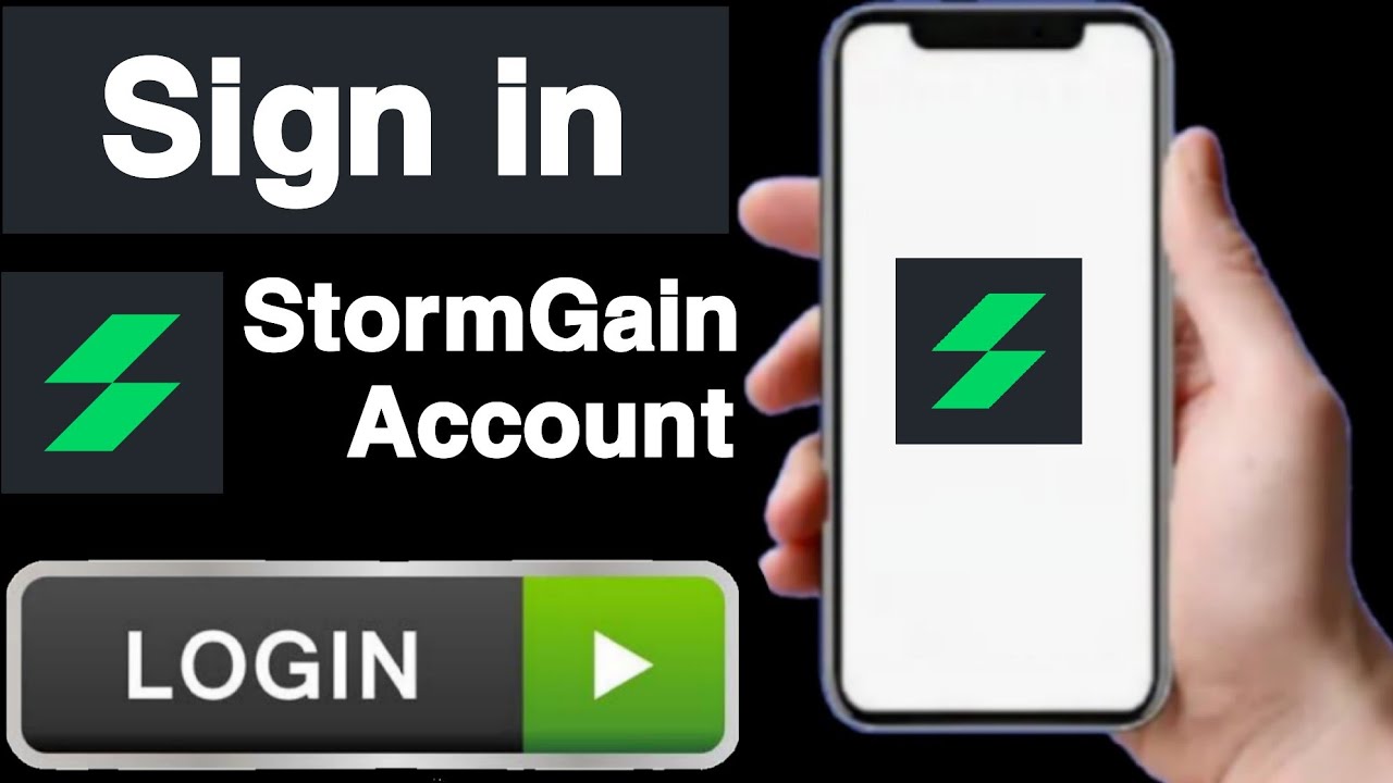 How to sign in stormgain account||Sign in stormgain account||StormGain account login||UT 55