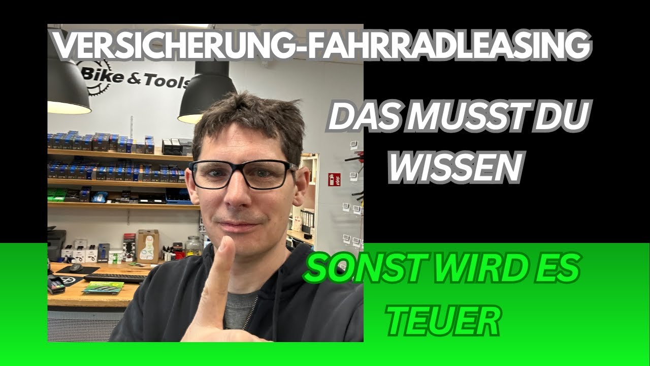 Fahrradleasing Versicherung. Das musst du beachten. Sonst wird es teuer!