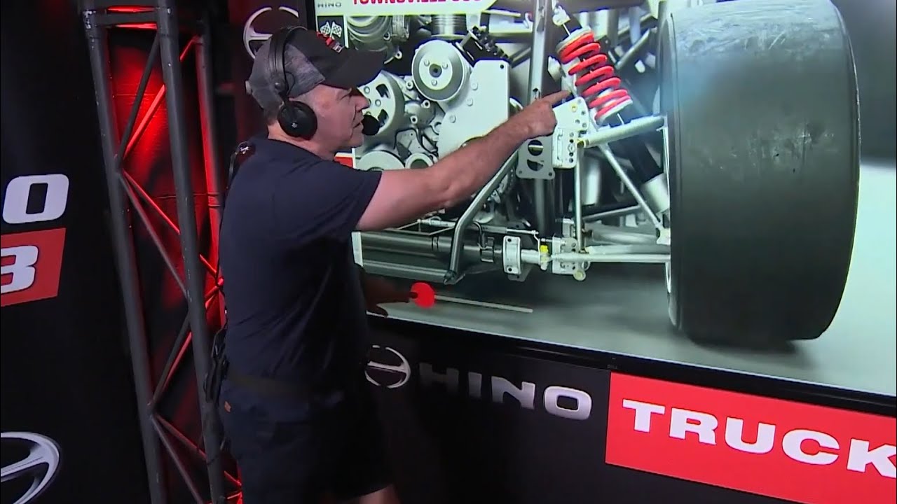 Hino Hub: How shock absorbers work - nti Townsville 500 | Supercars 2023