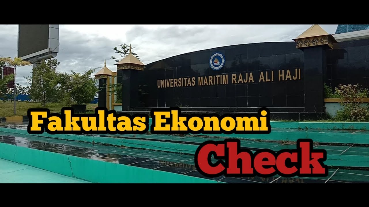 Buat kamu yang belum tau fakultas ekonomi universitas Maritim Raja Ali Haji seperti apa, ?😂,