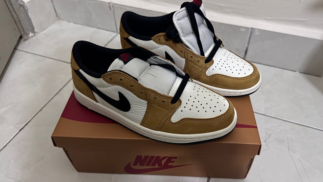 Air Jordan 1 Retro Low OG ‘Rookie of the Year’ UNBOXING