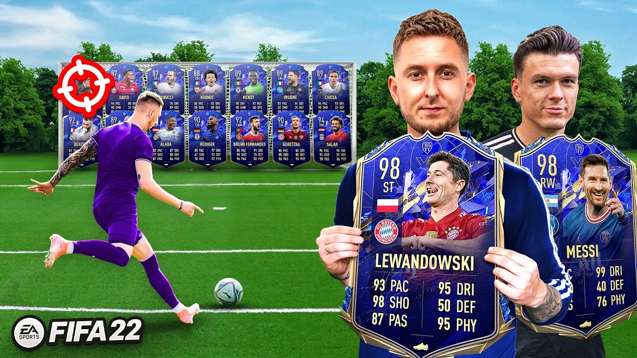 WALKA O KARTY TOTY FIFA 22 | KTO ZŁOŻY LEPSZY SKŁAD?