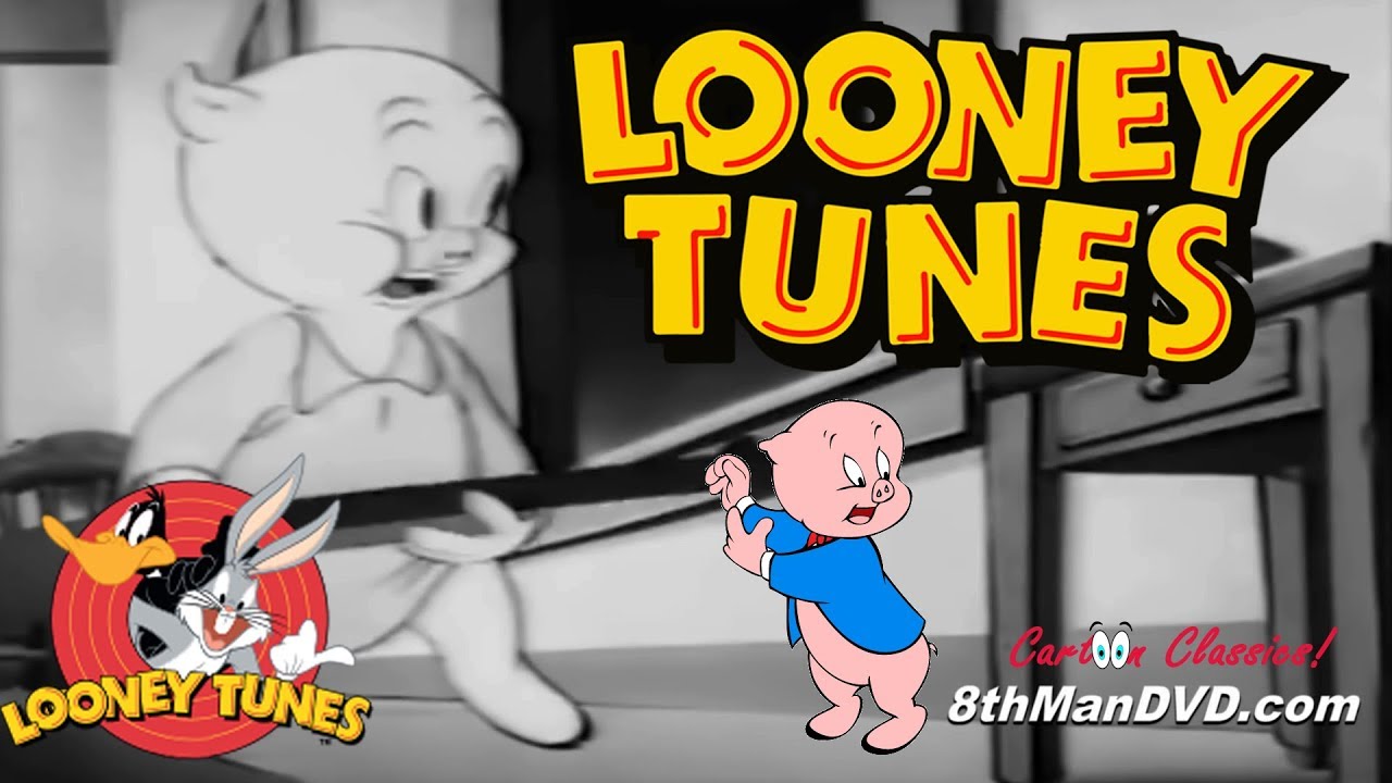 LOONEY TUNES (Looney Toons): PORKY PIG - Notes to You (1941) (Remastered) (HD 1080p) | Mel Blanc
