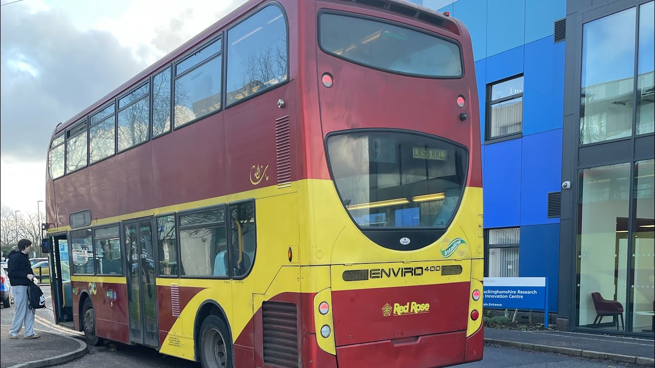 Red Rose Travel ADL Enviro400 50546 LK55 KKL on Route 9