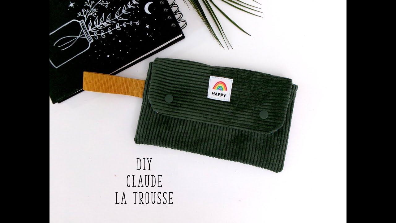 Coudre la trousse Claude sans zip, tuto couture pour les nul(le)s