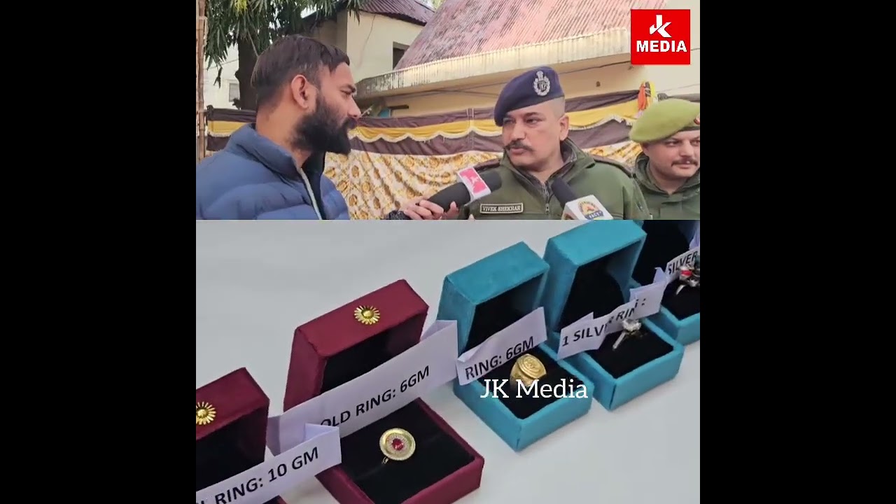 50,00000 Lakh Gold Recovery per kya bole SP City North Vivek Shekhar