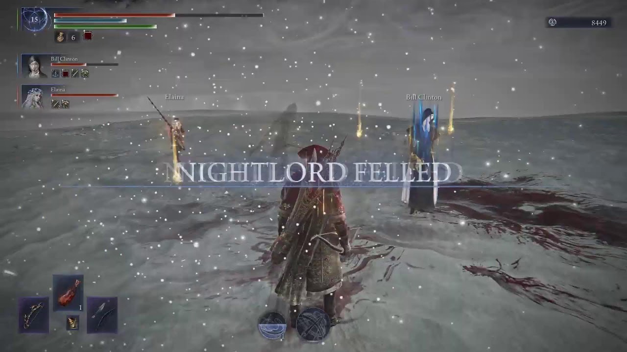 Depth 5 Elden Ring Nightreign chilling w/ the brother