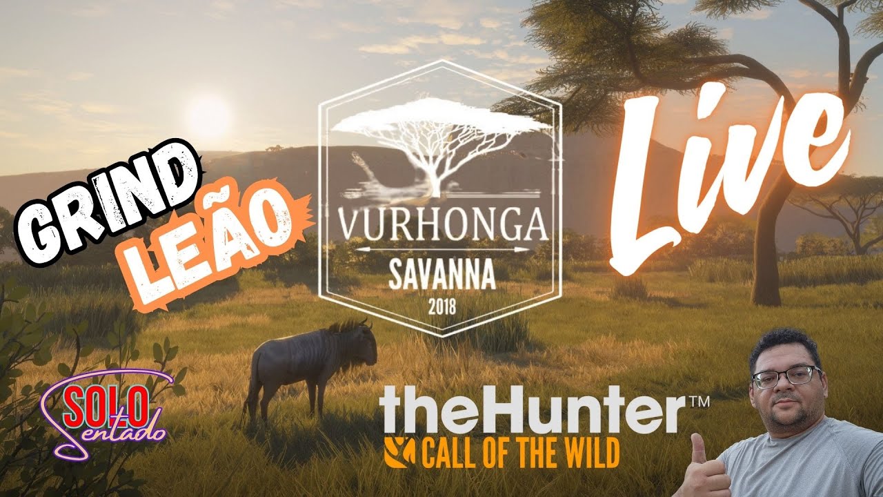 CAÇADA AOS LEÕES NA SAVANA - THE HUNTER: CALL OF THE WILD #youtubevideo #live #livestream