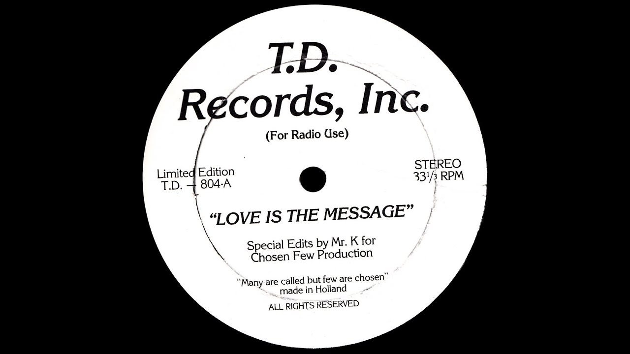 MFSB - Love Is The Message (Edited By – Danny Krivit) [1987]