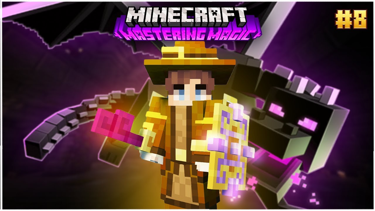 Defeating Ender Dragon🔥| Minecraft Mastering Magic #8 | Maddy Telugu Gamer