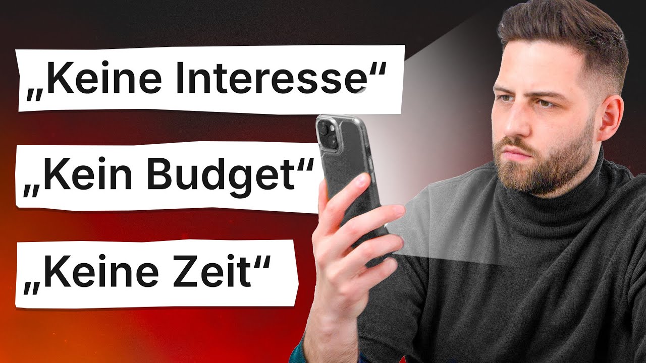 Telefonische Kaltakquise: So löst du 90% der Einwände