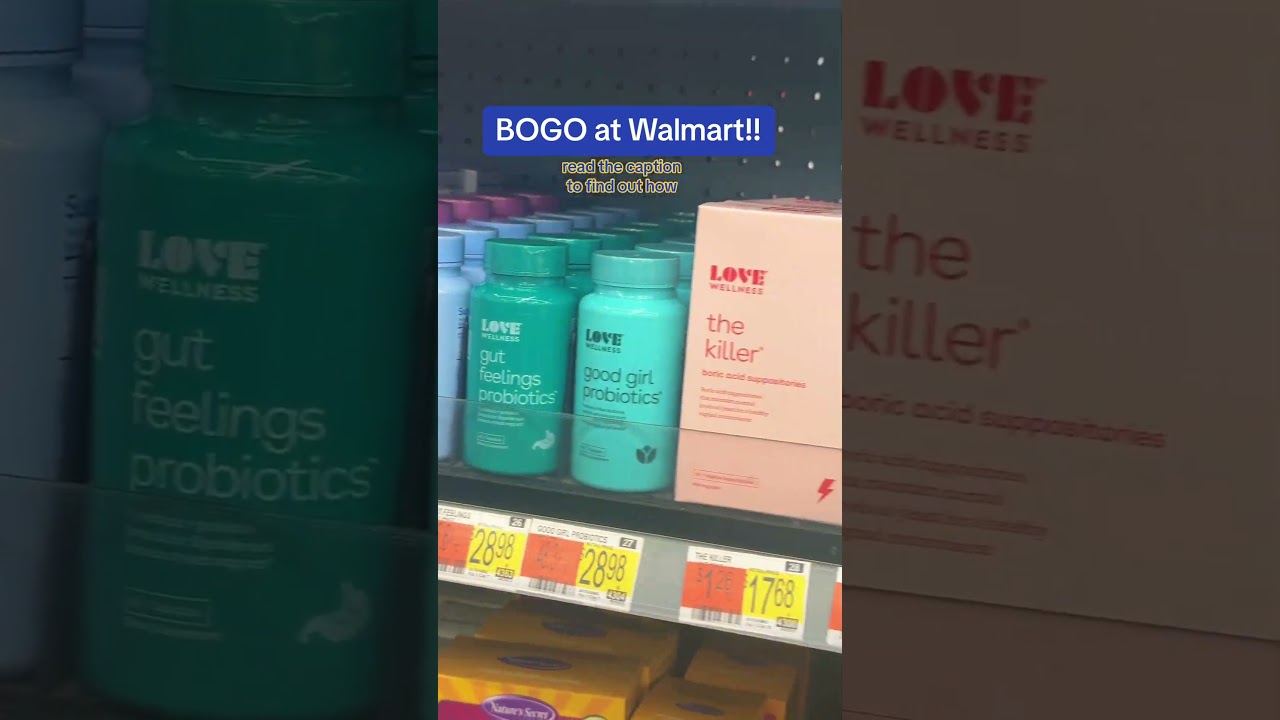 BOGO Love Wellness Products at Walmart!
