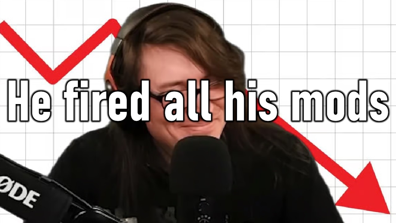 Pirate Software LOST 99% HIS VIEWS, Fires All His Mods