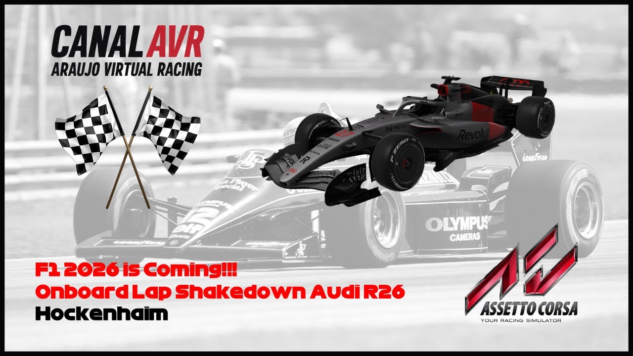 Canal AVR: F1 2026 is Coming!!! Shakedown Audi R26