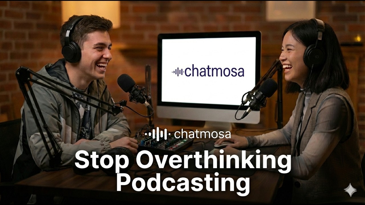 Chatmosa Growth! Episode 14 - Stop Overthinking Podcasting