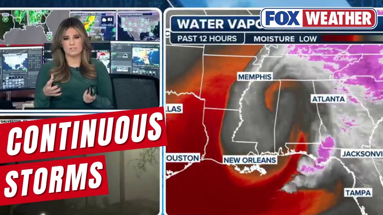Severe Weather Across The Southeast
