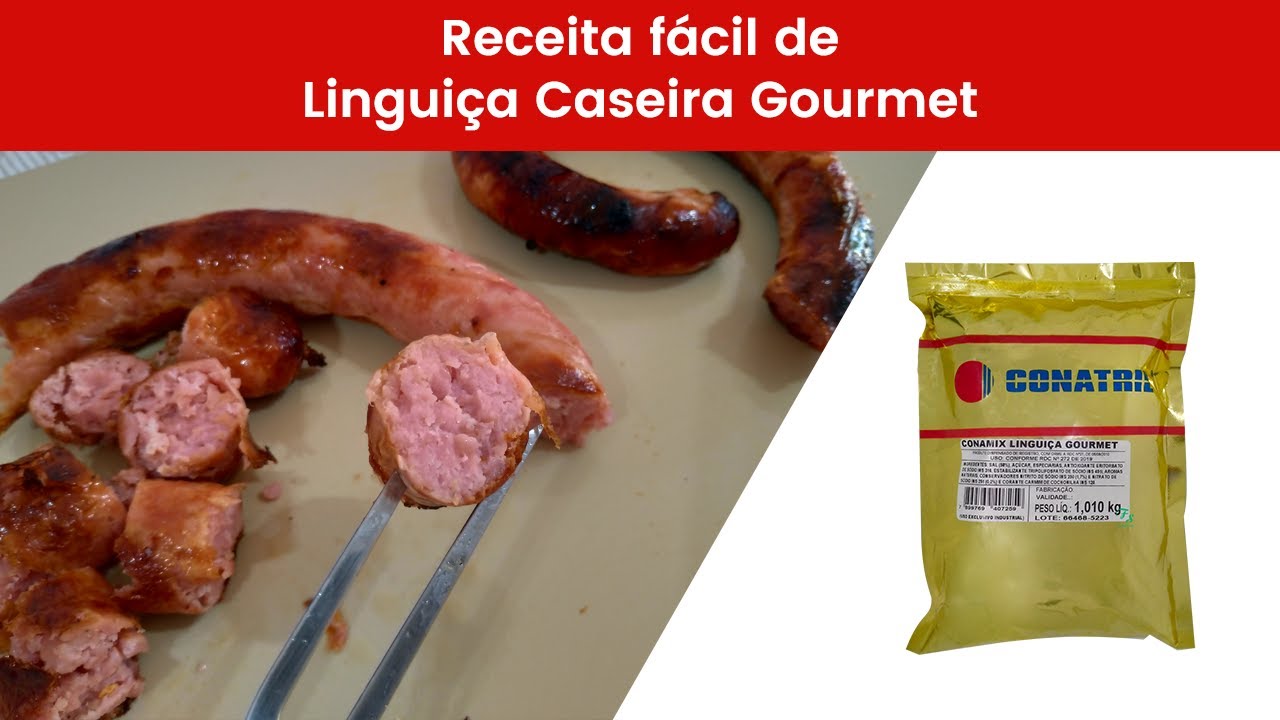 Linguiça Caseira Gourmet como fazer?