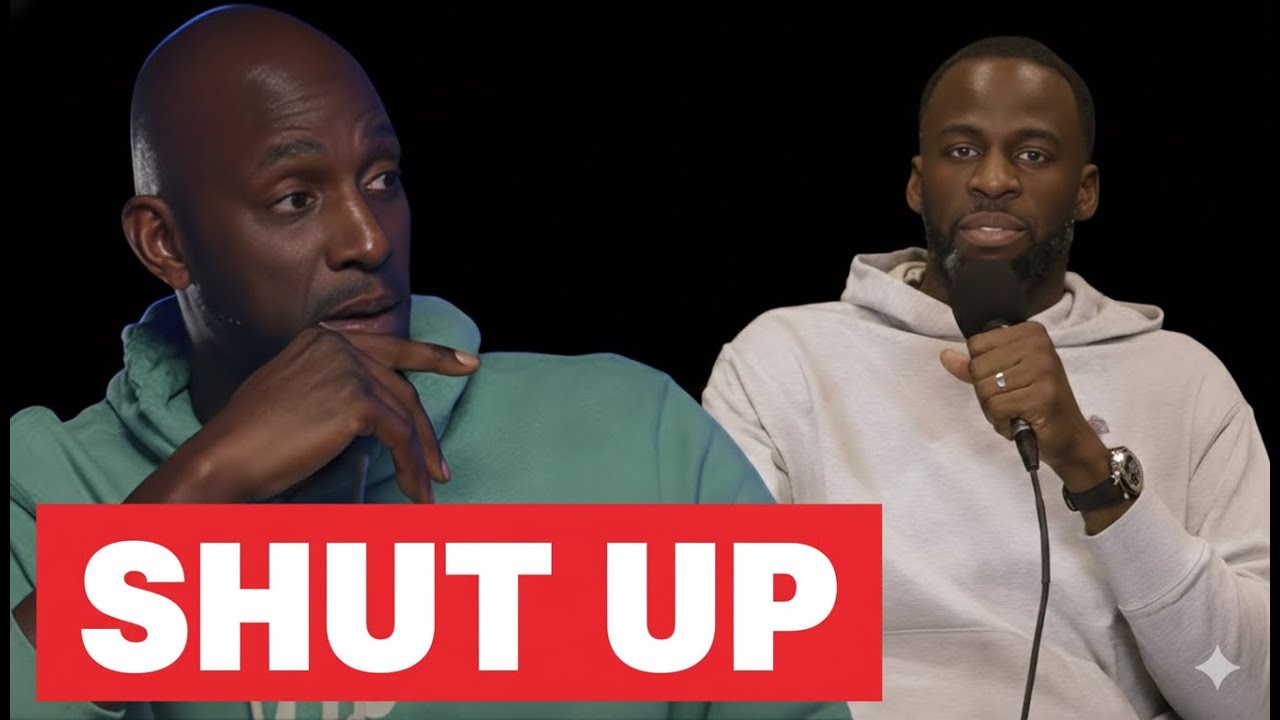 DRAYMOND GREEN TELLS KEVIN GARNETT TO SHUT UP — SAYS LEBRON SHOULDN’T BE AN ALL-STAR