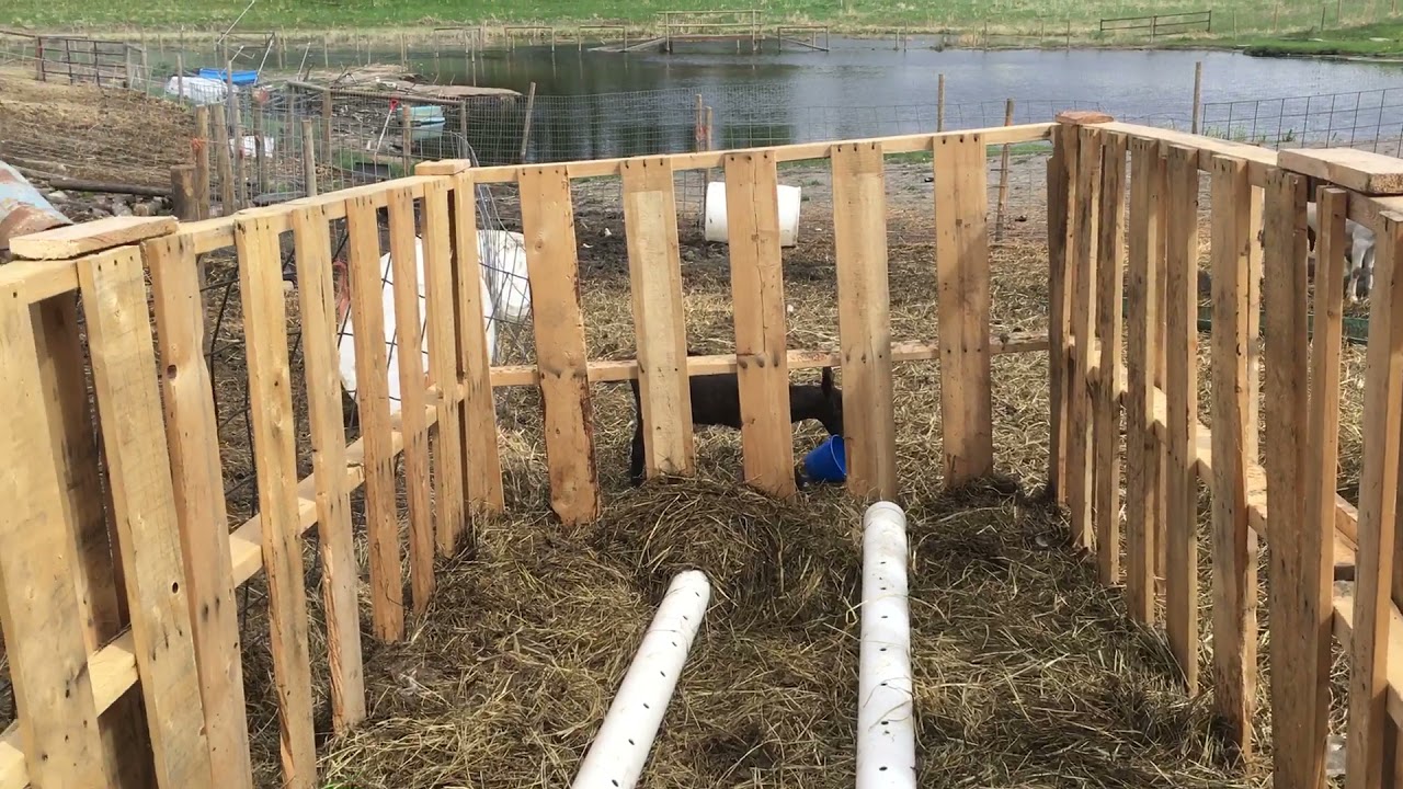 Aerated static compost pile in progress
