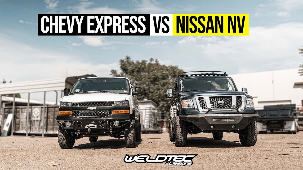 Chevy Express Van против Nissan NV