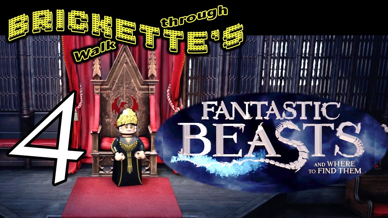 Part 4, A TRIAL WITH STYLE Fantastic Beasts Story Pack LEGO Dimensions Walkthrough, MINIKITS, RESCUE