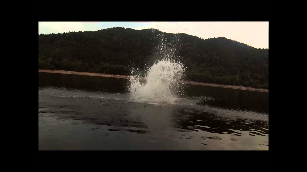 Lac de Kruth-Wildenstein ; sauts du belv&eacute;d&egrave;re.