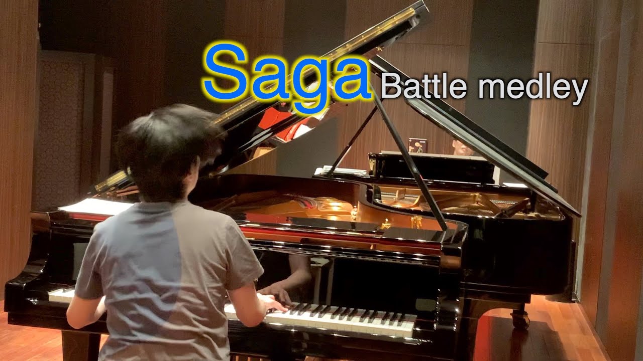 清塚信也/高井羅人【Saga Battle medley/サガ バトルメドレー（YAMAHA最高級ピアノ2台による）】