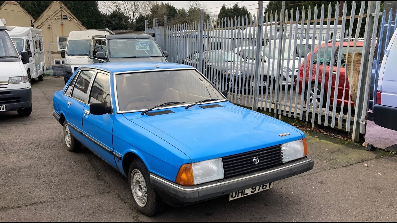 1983 TALBOT SOLARA GLS SALOON CAR REVIEW