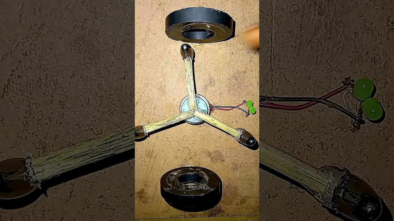 Amazing electricity generator Invention &bull; DC motor