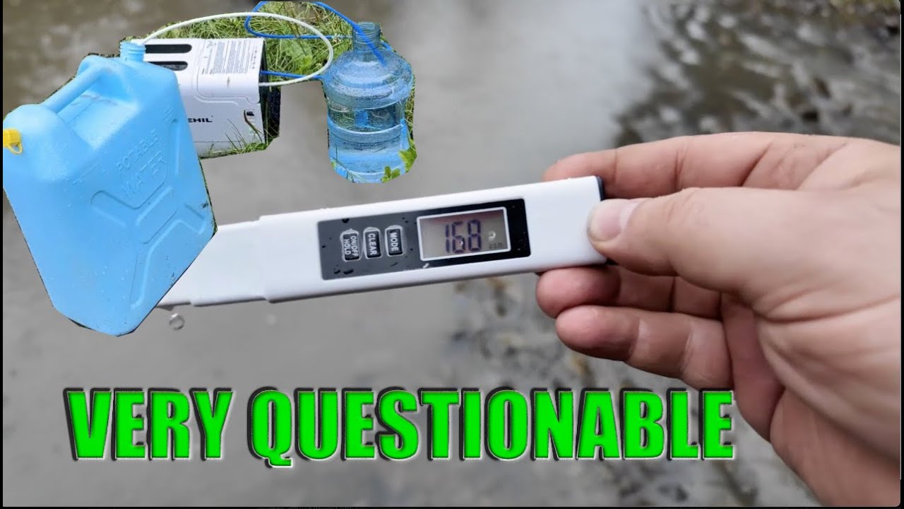 IS THIS WATER EVEN SAFE TO DRINK - ITHEL WATER FILTER SYSTEM