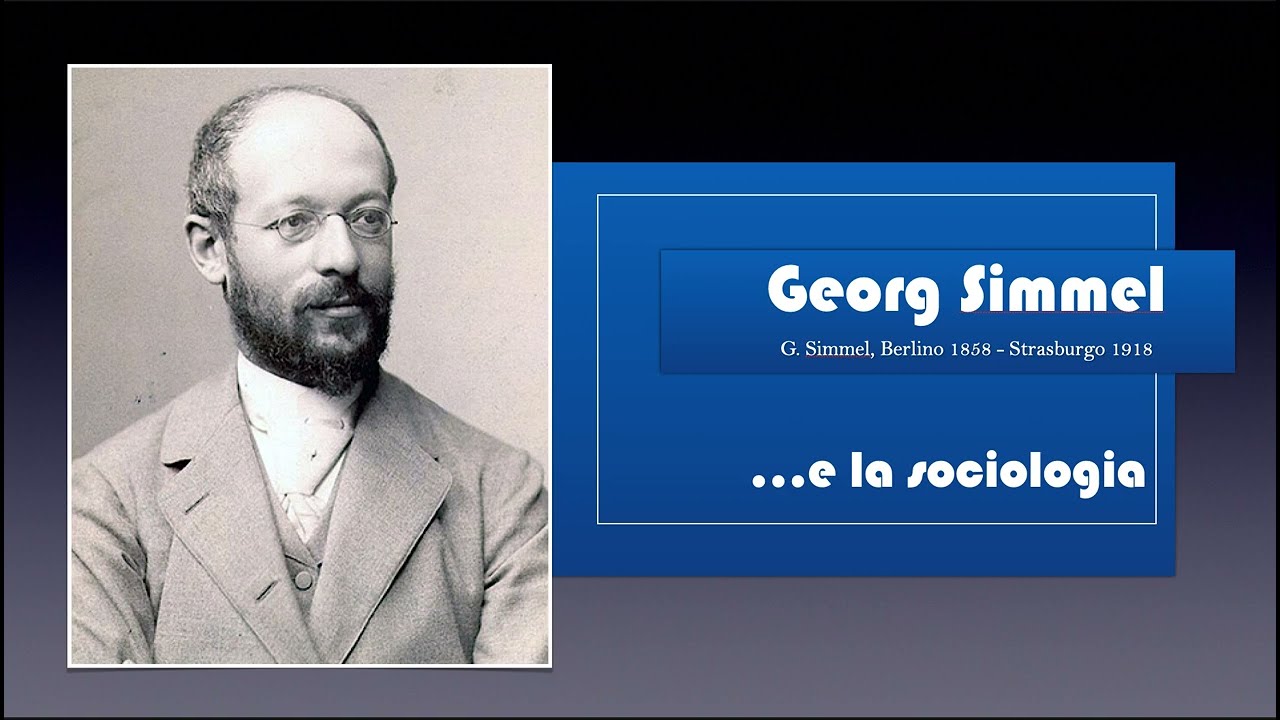 G.Simmel e la sociologia