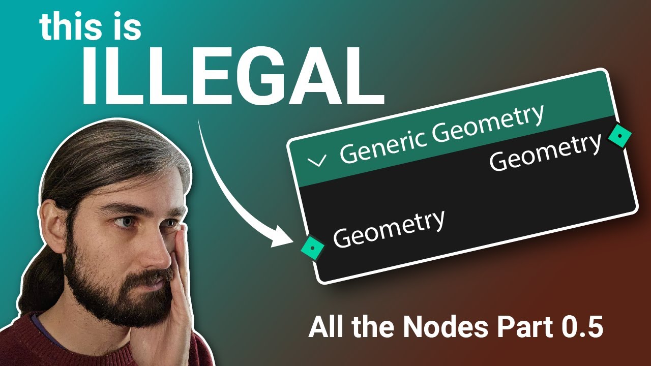 All about SOCKETS - ALL THE NODES | Blender Geometry Nodes