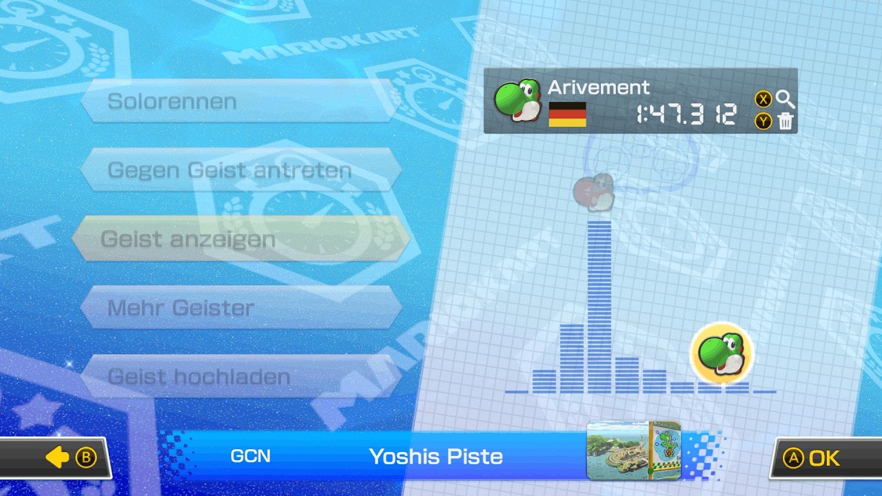 Yoshi Circuit [150cc] - 1:47.312 - Arivement l MK8DX