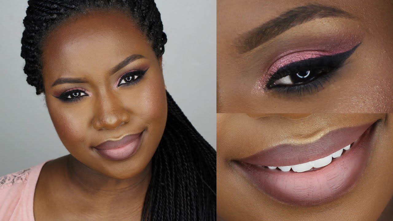 Spring Pink Glam | Full Face | Stella Boateng